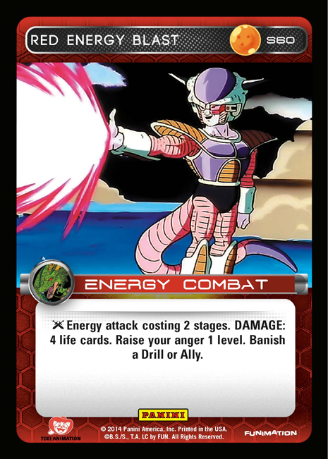 Red Energy Blast